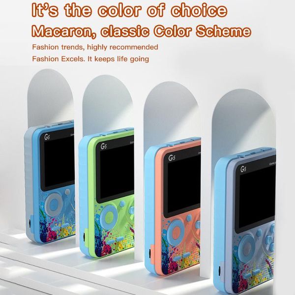 portable game players g5 3.0 inch mini handheld console classic retro 2 player pocket video gaming machine built-in 500 games
portable game players g5 3.0 inch mini handheld console classic retro 2 player pocket video gaming machine built-in 500 games