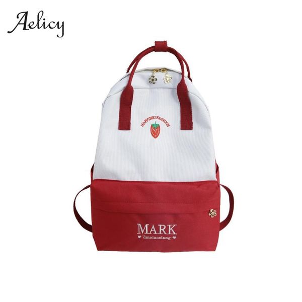 backpack aelicy women bag schoolbag student hit color shoulder casual trend oxford waterproof school girls 605
backpack aelicy women bag schoolbag student hit color shoulder casual trend oxford waterproof school girls 605