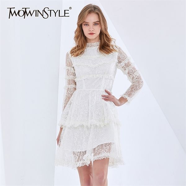 vintage dress for women o neck long sleeve patchwork lace designer elegant mini dresses female clothing fall 210520, Black;gray
vintage dress for women o neck long sleeve patchwork lace designer elegant mini dresses female clothing fall 210520, Black;gray
