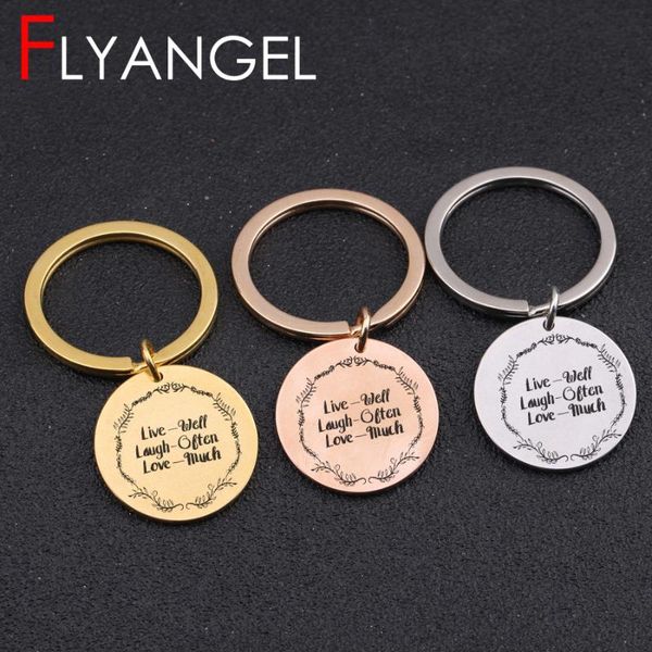 keychains engraved key chain life will laugh open love much cute laciness bag charm inspirationa holder for friends family gifts, Silver
keychains engraved key chain life will laugh open love much cute laciness bag charm inspirationa holder for friends family gifts, Silver