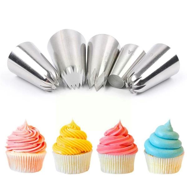 baking & pastry tools 5pcs/lot rose icing piping nozzles steel flower silver 2 sizes cake cream decorating mouth x6q5
baking & pastry tools 5pcs/lot rose icing piping nozzles steel flower silver 2 sizes cake cream decorating mouth x6q5