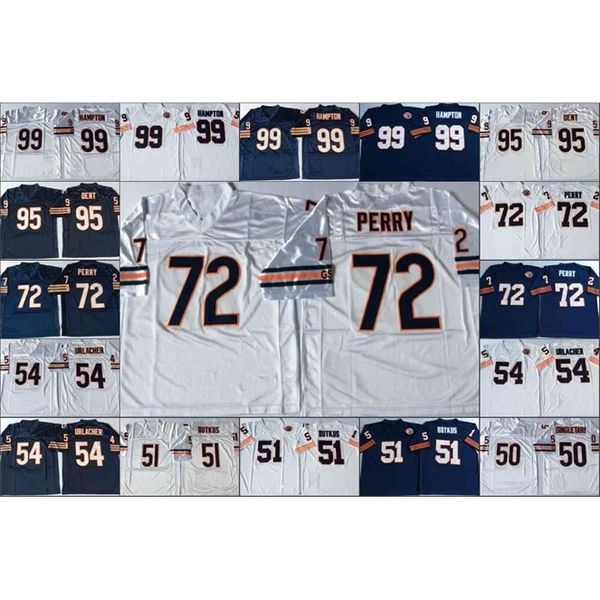 goodncaa vintage football wear stitched mens jerseys 99 dan hampton 95 richard dent 72 william perry 54 brian urlacher 51 dick butkus mike, Black
goodncaa vintage football wear stitched mens jerseys 99 dan hampton 95 richard dent 72 william perry 54 brian urlacher 51 dick butkus mike, Black