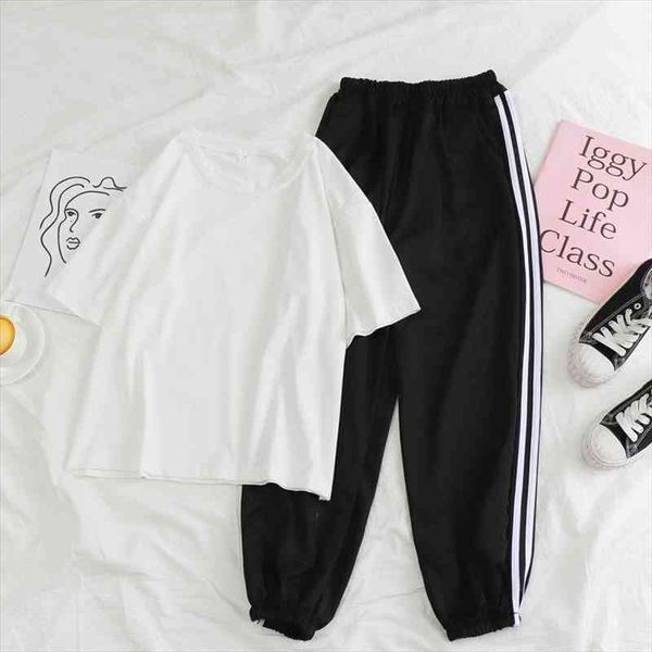 pajamas set women stripe color block trousers summer crewneck korean nightgown female pajama pyjamas sleepwear ladies, Black;red
pajamas set women stripe color block trousers summer crewneck korean nightgown female pajama pyjamas sleepwear ladies, Black;red