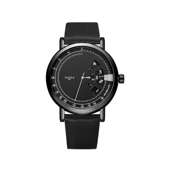 yazole fashion creative dial personality turntable design mens watch smart sports world time watches leather strap male wristwatches multico, Slivery;brown
yazole fashion creative dial personality turntable design mens watch smart sports world time watches leather strap male wristwatches multico, Slivery;brown