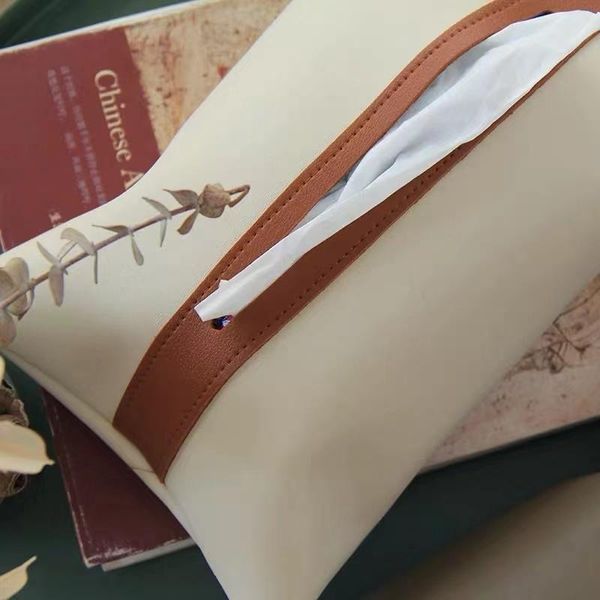 tissue boxes & napkins color matching leather hanging bag japanese style pumping light luxury house decoration box
tissue boxes & napkins color matching leather hanging bag japanese style pumping light luxury house decoration box