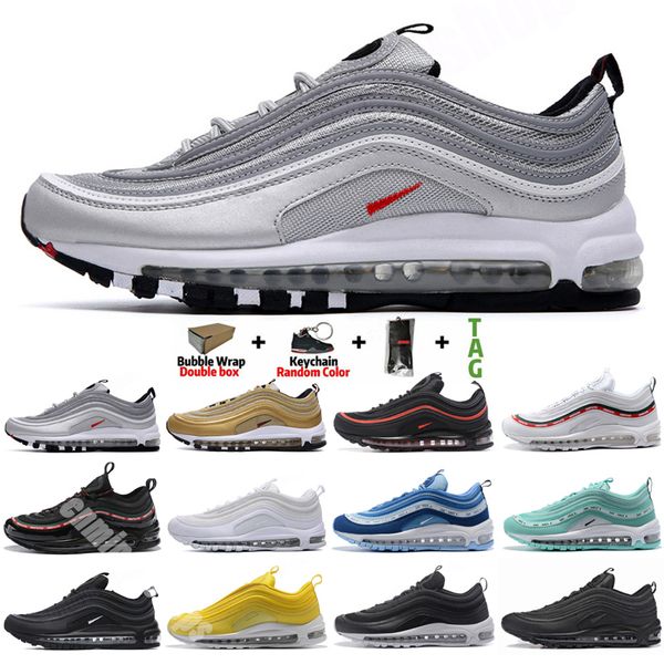 97s mens sports shoes triple black white 97ss silver metallic gold bred game royal men women sports sneakers 36-45
97s mens sports shoes triple black white 97ss silver metallic gold bred game royal men women sports sneakers 36-45