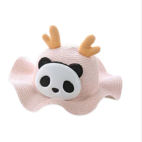 caps & hats antler baby hat spring and summer sun shading children's straw male female sunscreen panda, Yellow
caps & hats antler baby hat spring and summer sun shading children's straw male female sunscreen panda, Yellow