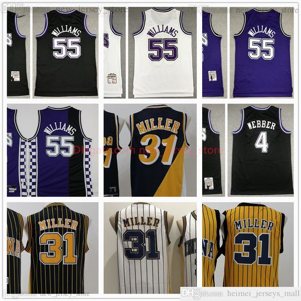 retro baskeball 55 jason 4 chris williams webber jersey 31 reggie stitched miller jerseys white purple yellow m&n vintage man s-xxl, Black;red
retro baskeball 55 jason 4 chris williams webber jersey 31 reggie stitched miller jerseys white purple yellow m&n vintage man s-xxl, Black;red