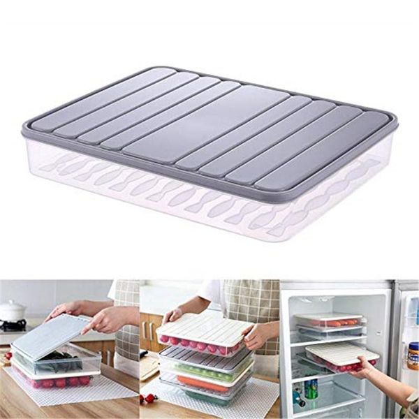 storage bottles & jars refrigerator food container with lid sealed crisper fresh keeping egg fish box spacer organizer case
storage bottles & jars refrigerator food container with lid sealed crisper fresh keeping egg fish box spacer organizer case