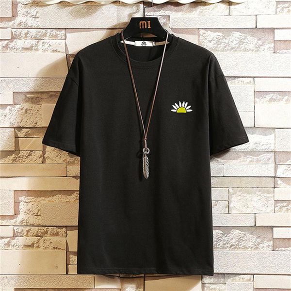 men's t-shirts spring and summer cartoon youthful vitality neutral t-shirt simplicity casual short sleeve cotton men women top, White;black
men's t-shirts spring and summer cartoon youthful vitality neutral t-shirt simplicity casual short sleeve cotton men women top, White;black