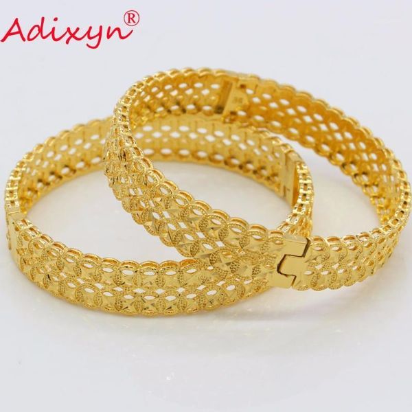 adixyn 2pcs/lot,dubai (can open) bangle for women/girls gold color african middle east bracelet wedding jewelry gifts n0724131, Black
adixyn 2pcs/lot,dubai (can open) bangle for women/girls gold color african middle east bracelet wedding jewelry gifts n0724131, Black