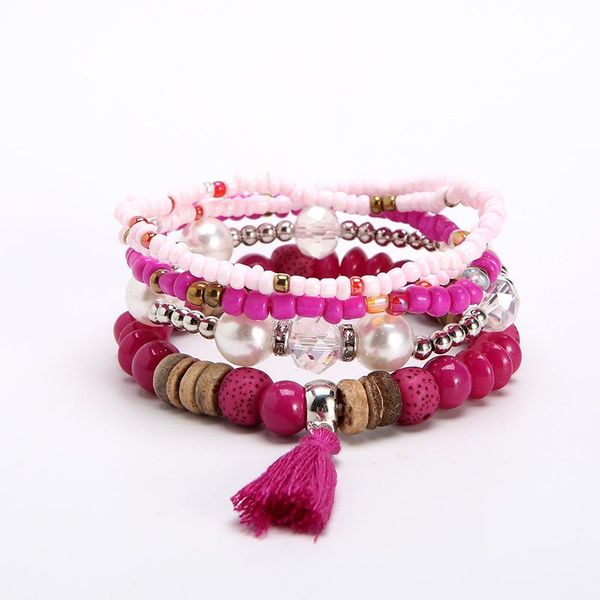 charm bracelets explosion style fashion color bohemian ethnic bracelet ladies multi-layer elastic rice bead jewelry, Golden;silver
charm bracelets explosion style fashion color bohemian ethnic bracelet ladies multi-layer elastic rice bead jewelry, Golden;silver