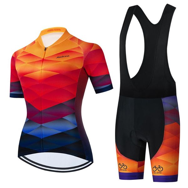 racing sets women's cycling jersey suit fashion short sleeve summer breathable maillot ropa ciclismo triathlon, Black;blue
racing sets women's cycling jersey suit fashion short sleeve summer breathable maillot ropa ciclismo triathlon, Black;blue