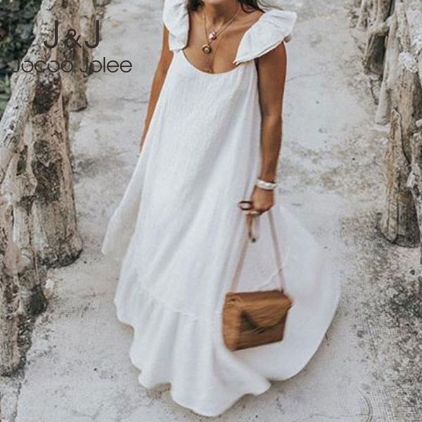 jocoo jolee women elegant sleeveless ruffles maxi dress loose long dress vintage harajuku beach sundress plus size 5xl 210518, Black;gray
jocoo jolee women elegant sleeveless ruffles maxi dress loose long dress vintage harajuku beach sundress plus size 5xl 210518, Black;gray