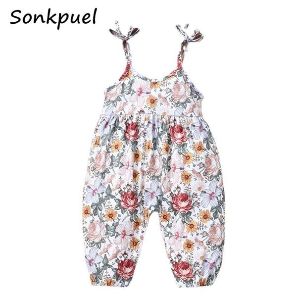 jumpsuits fashion cotton baby girl rompers toddler girls sleeveless lacing samll floral one-pieces summer born overalls, Blue
jumpsuits fashion cotton baby girl rompers toddler girls sleeveless lacing samll floral one-pieces summer born overalls, Blue