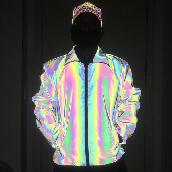 women's jackets 2021 glow coat high street reflective jacket loose overcoat female at night hip hop streetwear plus size, Black;brown
women's jackets 2021 glow coat high street reflective jacket loose overcoat female at night hip hop streetwear plus size, Black;brown