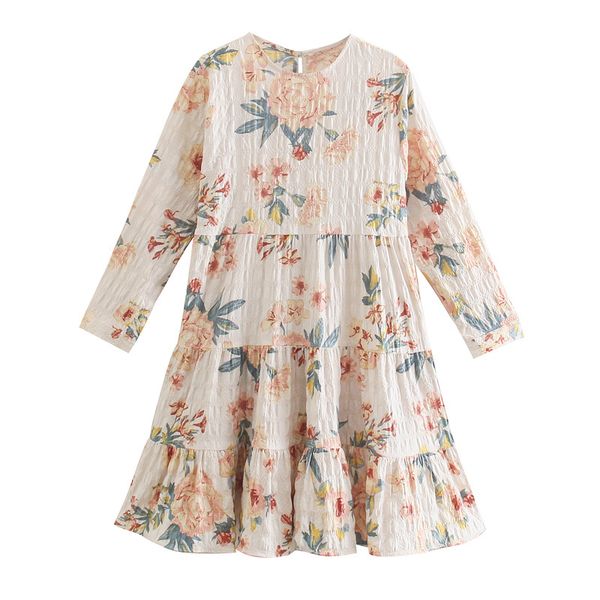 print dresses o-neck loose patchwork floral pleated three quarter sleeve empire prairie chic sweet 210521, Black;gray
print dresses o-neck loose patchwork floral pleated three quarter sleeve empire prairie chic sweet 210521, Black;gray