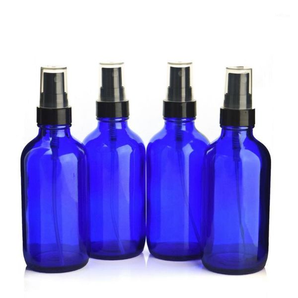 storage bottles & jars 4pcs 120ml empty cobalt blue glass spray bottle with black fine mist sprayer atomizer for essential oils perfume arom
storage bottles & jars 4pcs 120ml empty cobalt blue glass spray bottle with black fine mist sprayer atomizer for essential oils perfume arom