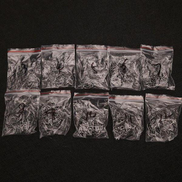 fishhooks outdoor fishing tools hook hooks tool 500pcs/box assorted sizes superior-hardness fish sharper barbed 
fishhooks outdoor fishing tools hook hooks tool 500pcs/box assorted sizes superior-hardness fish sharper barbed