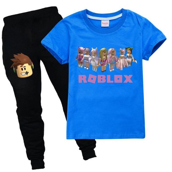 clothing sets kids robloxing anime o-neck toddler boys set short sleevs t-shirt trousers children kid girl sweatshirt suit fashion, White
clothing sets kids robloxing anime o-neck toddler boys set short sleevs t-shirt trousers children kid girl sweatshirt suit fashion, White