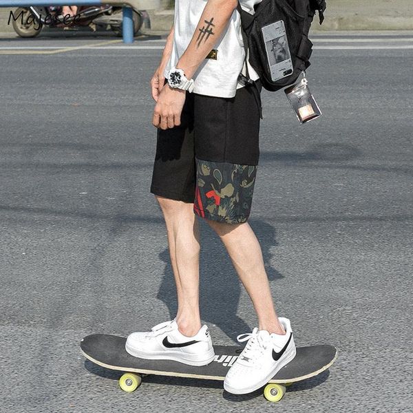 men casual shorts loose patchwork summer streetwear harajuku style japanese slim est fashion trendy cargo students straight men's, White;black
men casual shorts loose patchwork summer streetwear harajuku style japanese slim est fashion trendy cargo students straight men's, White;black