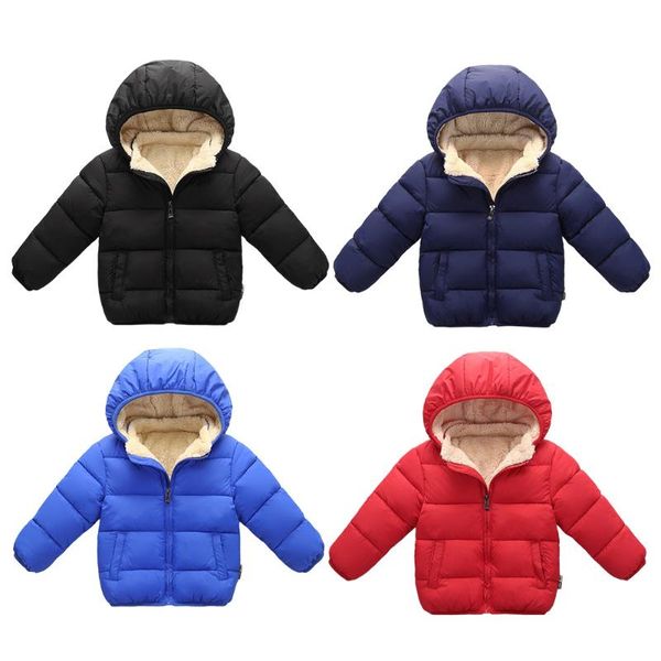 down coat children's cotton padded jacket boys baby thickened outwear warm girls, Blue;gray
down coat children's cotton padded jacket boys baby thickened outwear warm girls, Blue;gray