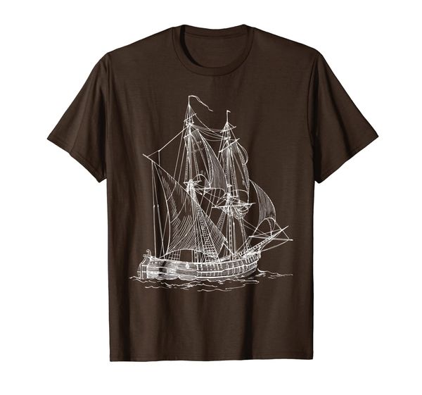 Vintage Pirate Ship T-Shirt Retro Nautical Boat Captain Tee, Mainly pictures
Vintage Pirate Ship T-Shirt Retro Nautical Boat Captain Tee, Mainly pictures
