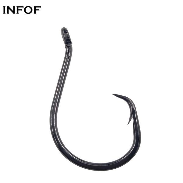 fishing hooks infof 10pcs/20pcs ocs offset point circle high carbon steel sea hook black nickel carp
fishing hooks infof 10pcs/20pcs ocs offset point circle high carbon steel sea hook black nickel carp