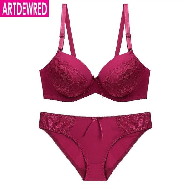 bras sets full lace c d cup women bra set hollow underwear panty solid 6 color push up brief big size, Red;black
bras sets full lace c d cup women bra set hollow underwear panty solid 6 color push up brief big size, Red;black