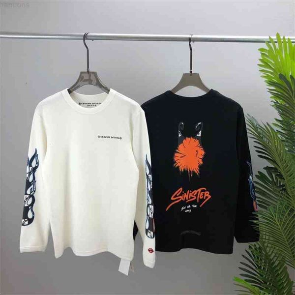 and autumn winter new ch style round neck sweater men's cross sanskrit printing trendy br for men womenmlul, Black
and autumn winter new ch style round neck sweater men's cross sanskrit printing trendy br for men womenmlul, Black