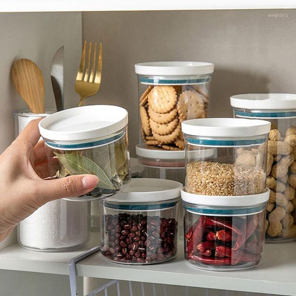 storage bottles & jars food sealed household kitchen boxes plastic transparent containers to keep fresh tanks for whole grains spices
storage bottles & jars food sealed household kitchen boxes plastic transparent containers to keep fresh tanks for whole grains spices