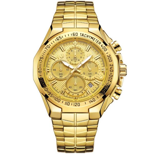 wristwatches trend men's watches waterproof shi ying steel band watch six-pin business calendar foreign trade, Slivery;brown
wristwatches trend men's watches waterproof shi ying steel band watch six-pin business calendar foreign trade, Slivery;brown