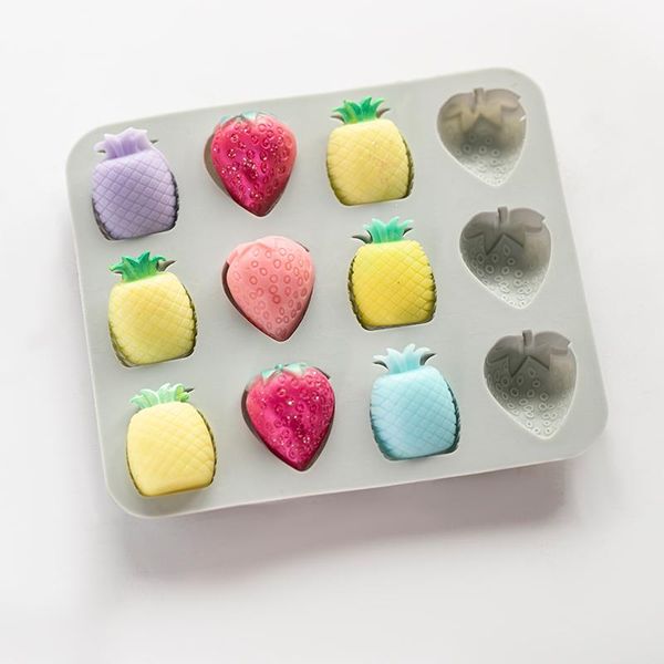 craft tools strawberry pineapple molds diy handmade soap silicone moulds fruit chocolate mold
craft tools strawberry pineapple molds diy handmade soap silicone moulds fruit chocolate mold