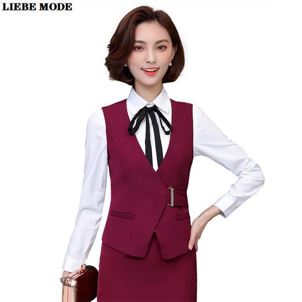 women's vests office lady uniform business belt vest woman slim waistcoat fashion elegant formal sleeveless jacket black blue red blaz, Black;white
women's vests office lady uniform business belt vest woman slim waistcoat fashion elegant formal sleeveless jacket black blue red blaz, Black;white