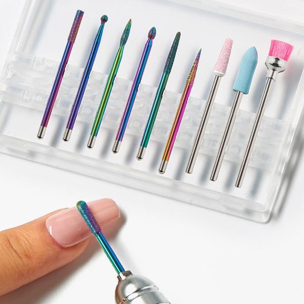 nail art kits 10 pcs/set ceramic drill bit for electric manicure drills machine milling cutter files buffers accessory
nail art kits 10 pcs/set ceramic drill bit for electric manicure drills machine milling cutter files buffers accessory