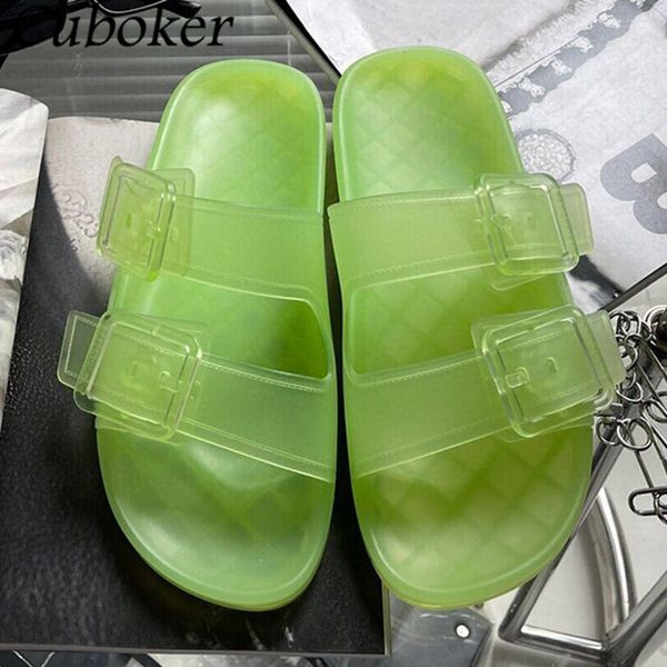 official website 70% off outlet fashion brand women jelly slippers transparent thick bottom buckle slides summer vacation beach shoes for mu, Black
official website 70% off outlet fashion brand women jelly slippers transparent thick bottom buckle slides summer vacation beach shoes for mu, Black