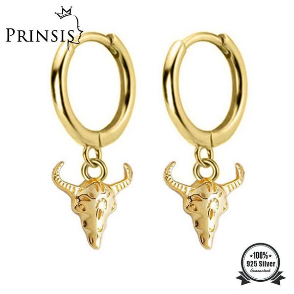 hoop & huggie prinsis real 925 sterling silver fashion sweet animal cow head charm earring for women wedding party fine jewelry da171, Golden;silver
hoop & huggie prinsis real 925 sterling silver fashion sweet animal cow head charm earring for women wedding party fine jewelry da171, Golden;silver