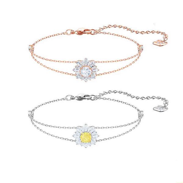 bangles bracelets shijia sunflower bracelet female swarovski element crystal small fresh daisy bracelet, Black
bangles bracelets shijia sunflower bracelet female swarovski element crystal small fresh daisy bracelet, Black