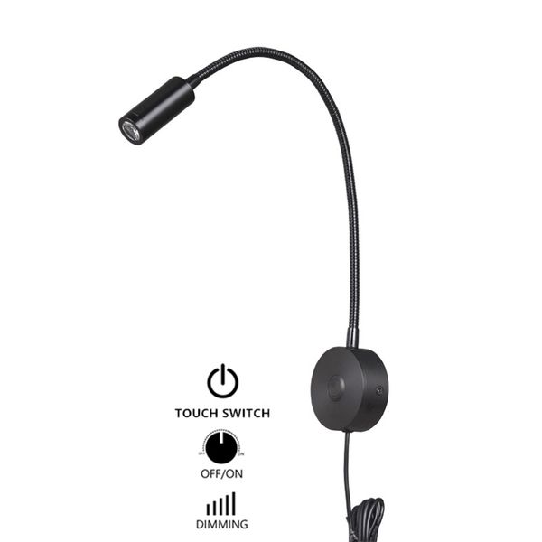 ch plug-in reading light wall touch dimmable sconce lamps adjustable surface mounted lighting for bedroom bedside illumination fixture
ch plug-in reading light wall touch dimmable sconce lamps adjustable surface mounted lighting for bedroom bedside illumination fixture
