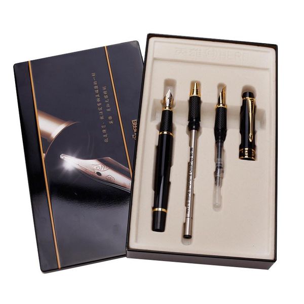 fountain pens luxurious gift box pen 0.7mm roller 0.5mm f tip and 0.8mm art bend 3 in 1 ink
fountain pens luxurious gift box pen 0.7mm roller 0.5mm f tip and 0.8mm art bend 3 in 1 ink