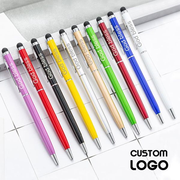 ballpoint pens customized logo metal capacitive touch screen multifunctional color gift pen handmade writing office supplies, Blue;orange
ballpoint pens customized logo metal capacitive touch screen multifunctional color gift pen handmade writing office supplies, Blue;orange