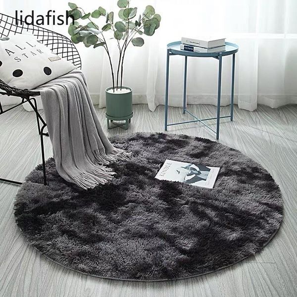 carpets lidafish round plush thick carpet for living room fluffy fur bed anti-slip floor soft rugs tie dyeing velvet mat
carpets lidafish round plush thick carpet for living room fluffy fur bed anti-slip floor soft rugs tie dyeing velvet mat