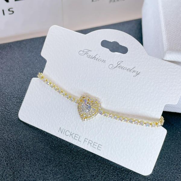 fashion lovely heart cz adjustable bracelet bangle cubic zircon chain women jewelry for birthday gifts charm bracelets, Golden;silver
fashion lovely heart cz adjustable bracelet bangle cubic zircon chain women jewelry for birthday gifts charm bracelets, Golden;silver
