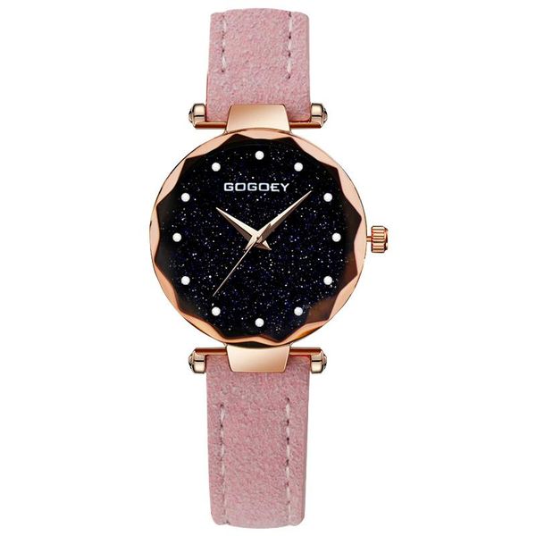wristwatches timepieces woman 2021 gogoey personality romantic starry sky watches wrist watch rhinestone design women's, Slivery;brown
wristwatches timepieces woman 2021 gogoey personality romantic starry sky watches wrist watch rhinestone design women's, Slivery;brown