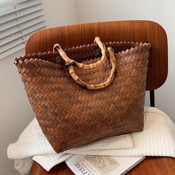 evening bags retro bamboo woven bag handmade handbag women tote ladies travel beach bolsas femininas
evening bags retro bamboo woven bag handmade handbag women tote ladies travel beach bolsas femininas