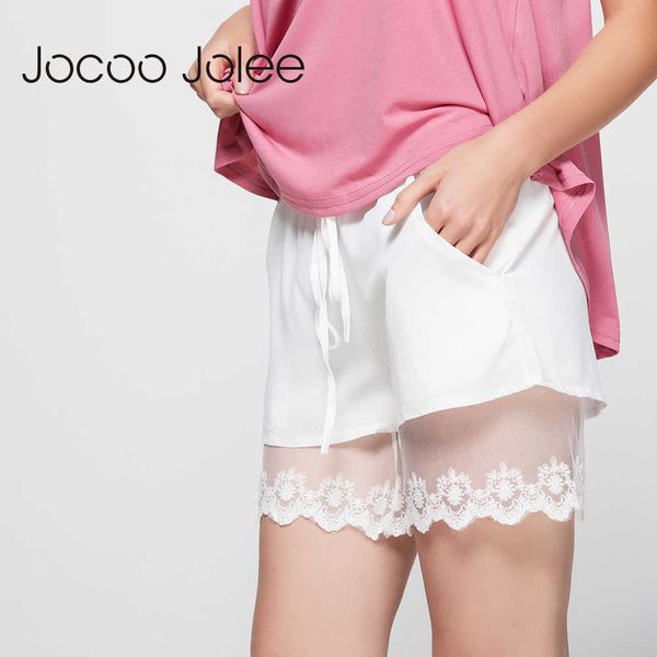 jocco jolee mid waist womens shorts white lace trim drawstring velvet wrap woman fashion casual 210619, White;black
jocco jolee mid waist womens shorts white lace trim drawstring velvet wrap woman fashion casual 210619, White;black