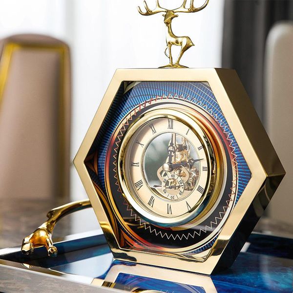 desk & table clocks golden deer alloy creative clock digital home decorations modern design decor for room
desk & table clocks golden deer alloy creative clock digital home decorations modern design decor for room