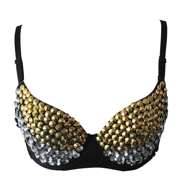 costumes belly dance bra pin bead bra sequin night club and belly dance performance dress, Black
costumes belly dance bra pin bead bra sequin night club and belly dance performance dress, Black