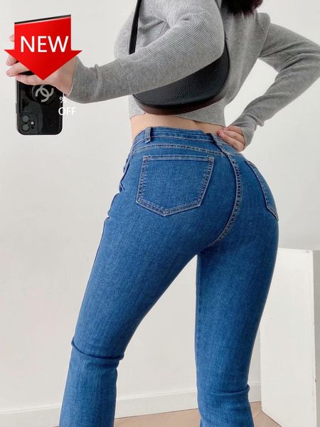 women's jeans high waist stretch slim fit pencil pants front slit skinny, Blue
women's jeans high waist stretch slim fit pencil pants front slit skinny, Blue