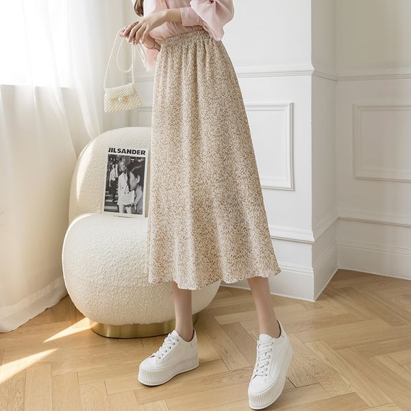 summer skirt women high waist fashion retro beach printed chiffon female elegant bohemia 210512, Black
summer skirt women high waist fashion retro beach printed chiffon female elegant bohemia 210512, Black